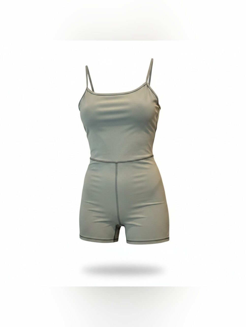 Vuori AllTheFeels Romper Onesie Sage Green Built In Bra XS - Picture 4 of 10